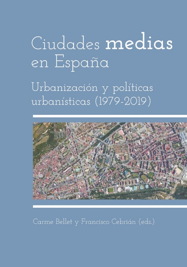 Portada del libro Ciudades Medias en España